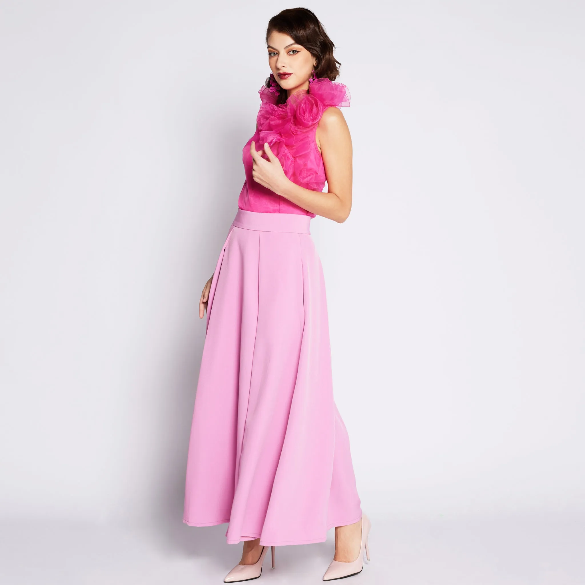 Flare Skirt Stretch Waist
