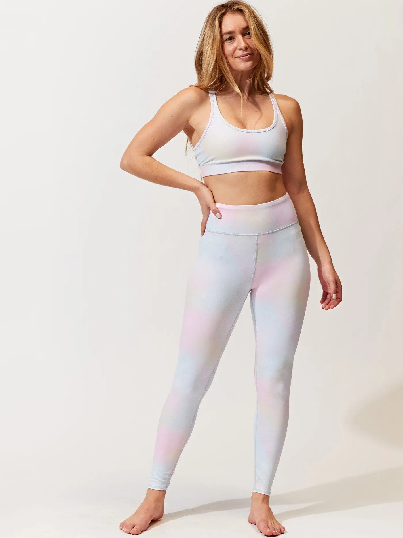 Grip Band Alex High-Waisted Nebula Tie Dye Legging