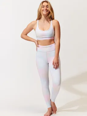 Slim Fit Wear Double Layer Pilates Session Alex High-Waisted Nebula Tie Dye Legging