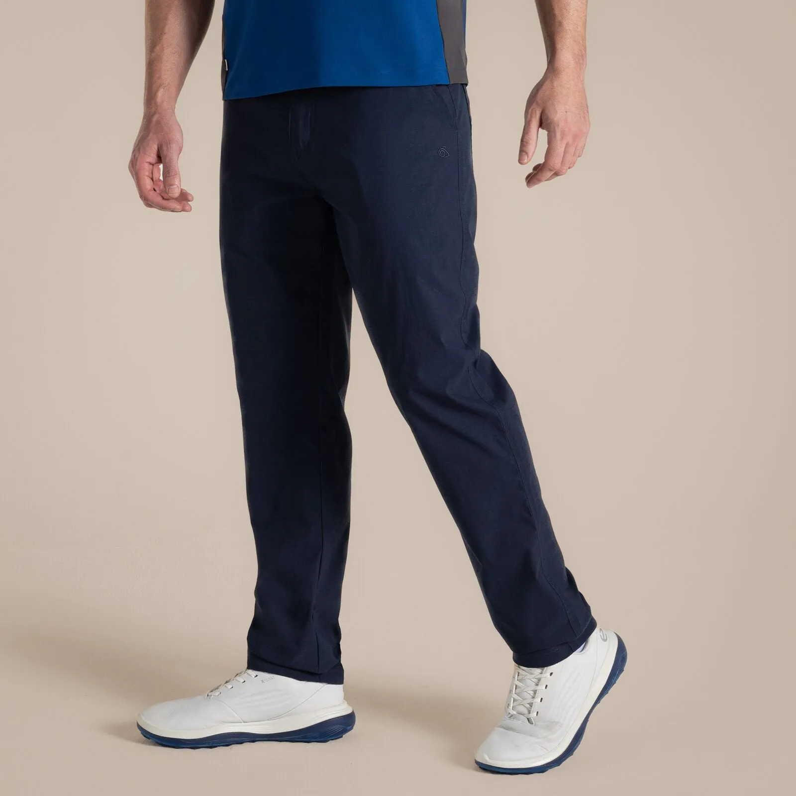 Craghoppers Mens NosiLife Santos Golf Trousers Water Resistant Finish
