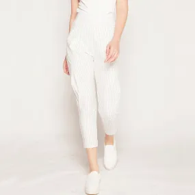 Stripe knit pants Style Focus