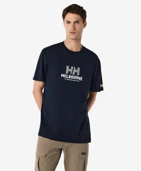 AntiBacterial Coating MELBOURNE T-SHIRT, Navy