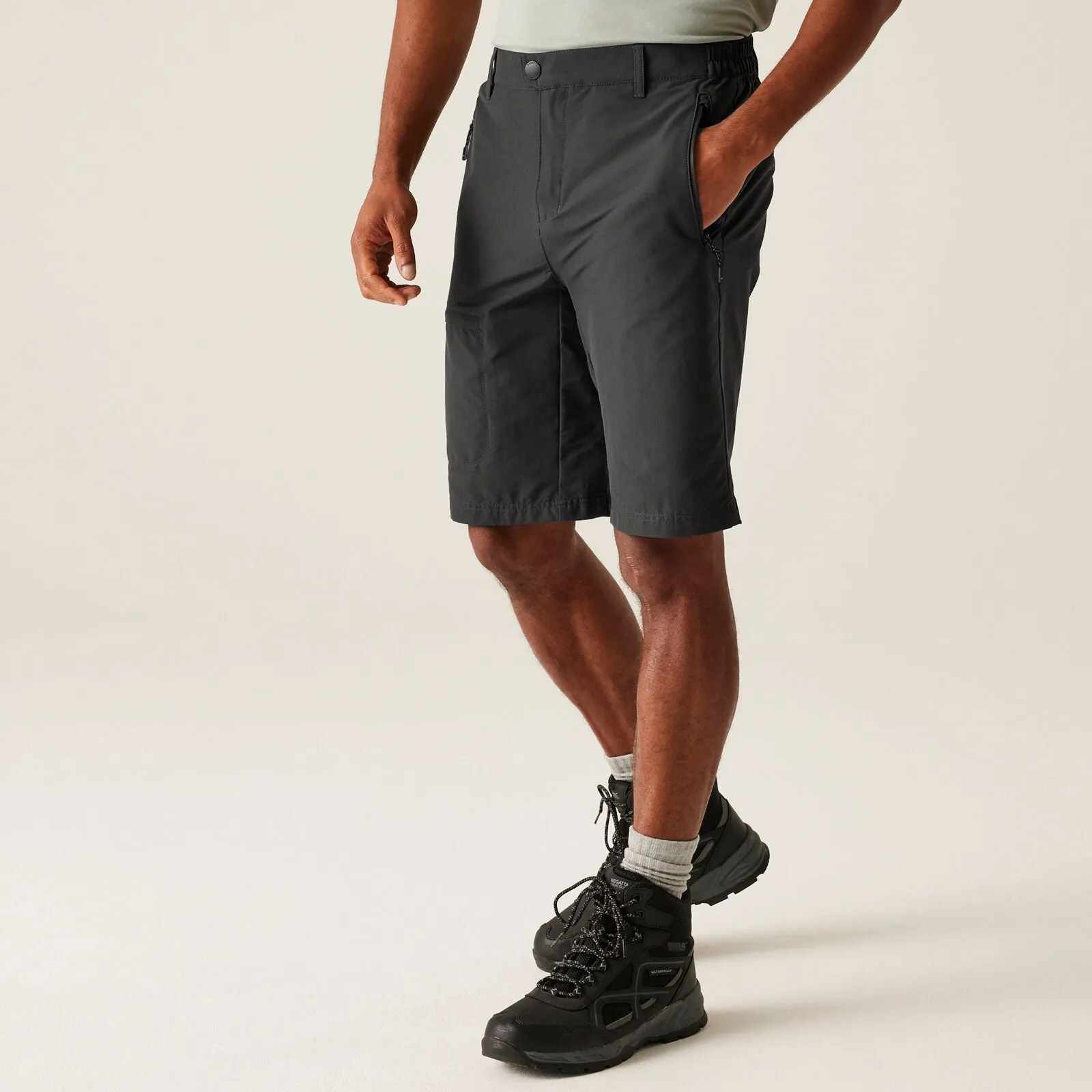 Light Flex Wear Quick Action Regatta Mens Highton II Long Walking Shorts