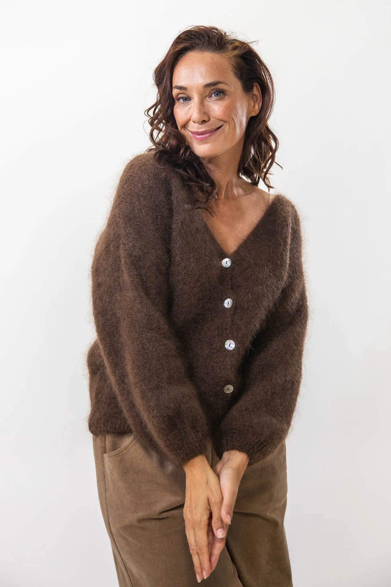Everyday Ease Cornelia Knit | Dark Brown