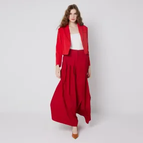 Hedi Pleated Trousers Lightweight Denim Blend Popular Style