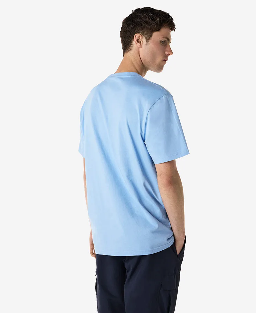 HH BOX T-SHIRT, Bright Blue Sustainable Manufacturing Process