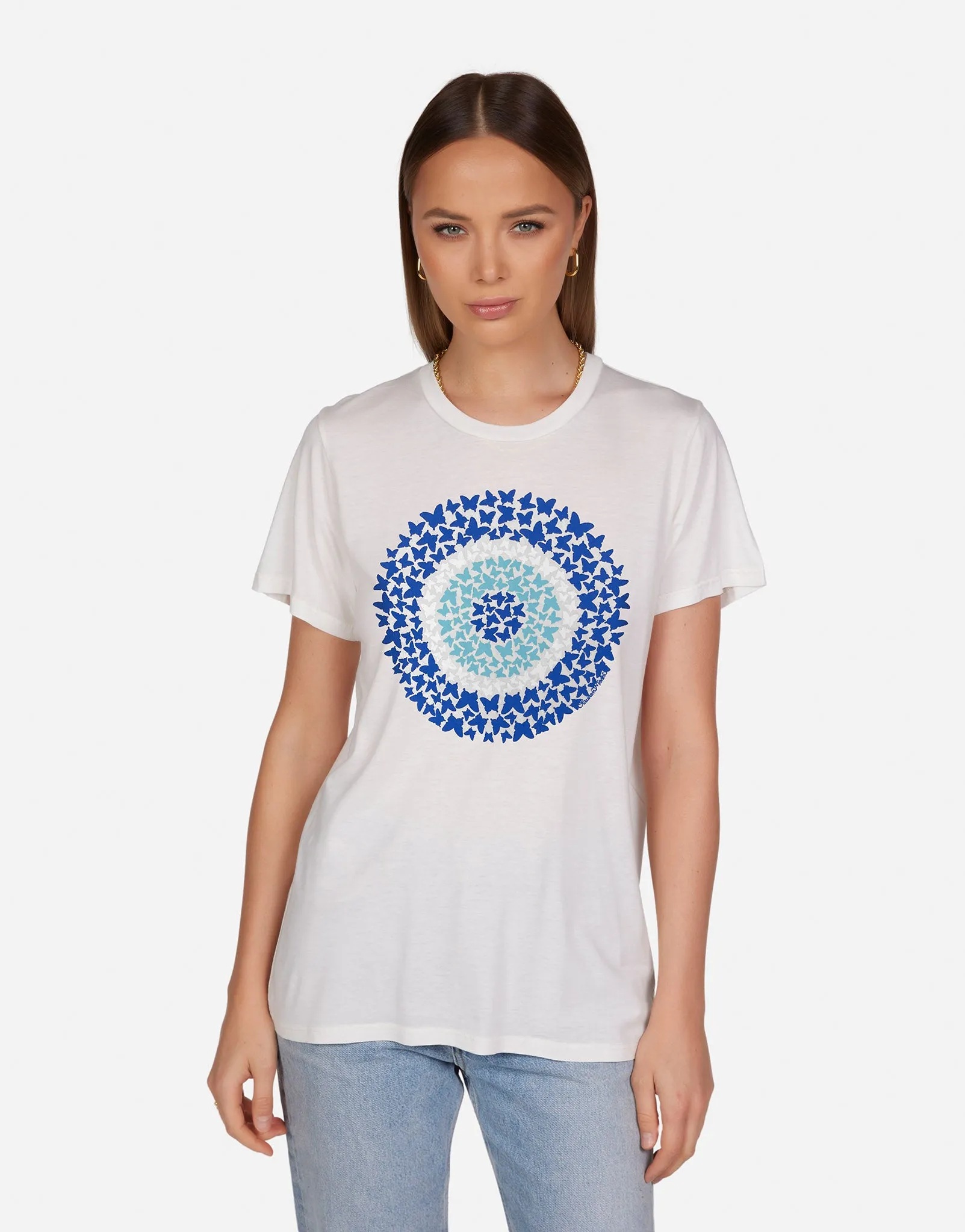 Wolf Butterfly Evil Eye Multi Panel Design Moisture Management