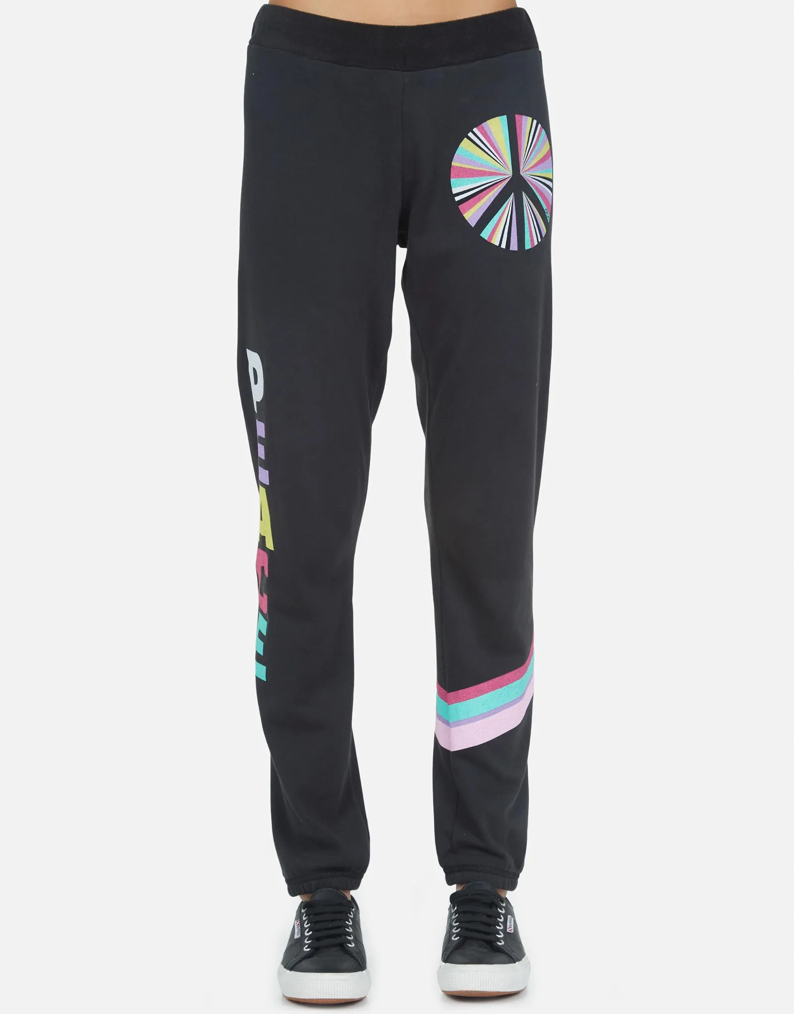 Back pockets Stretch Comfort Gia Rainbow Ray Peace