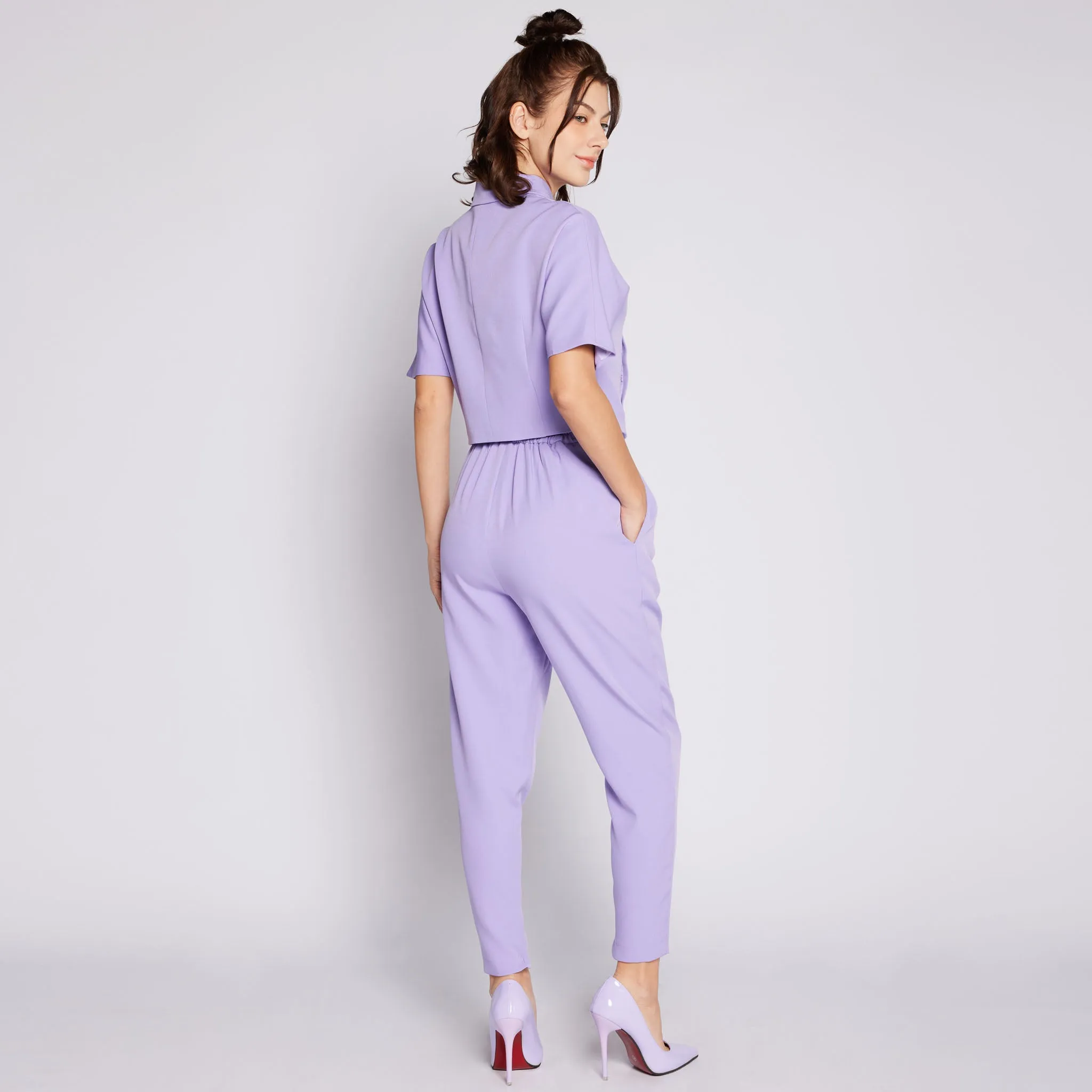 Mia Carrot Pants Casual Outfit