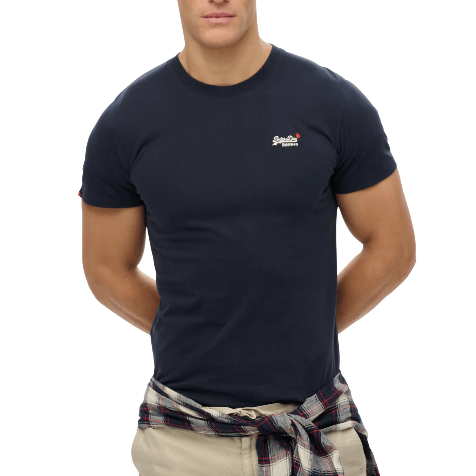 Superdry Mens Essential Contrast Short Sleeve T-Shirt ZonalVentilation Quick Release Buttons