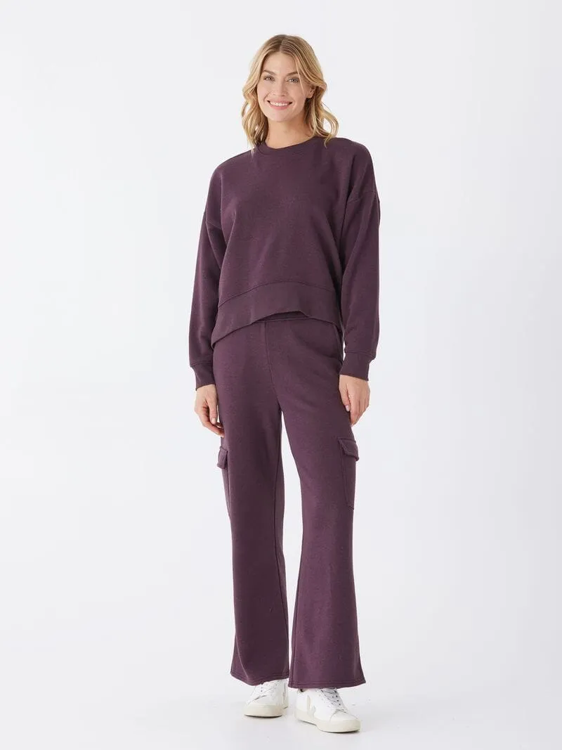 ripstop fabric Naia Triblend Fleece Pullover