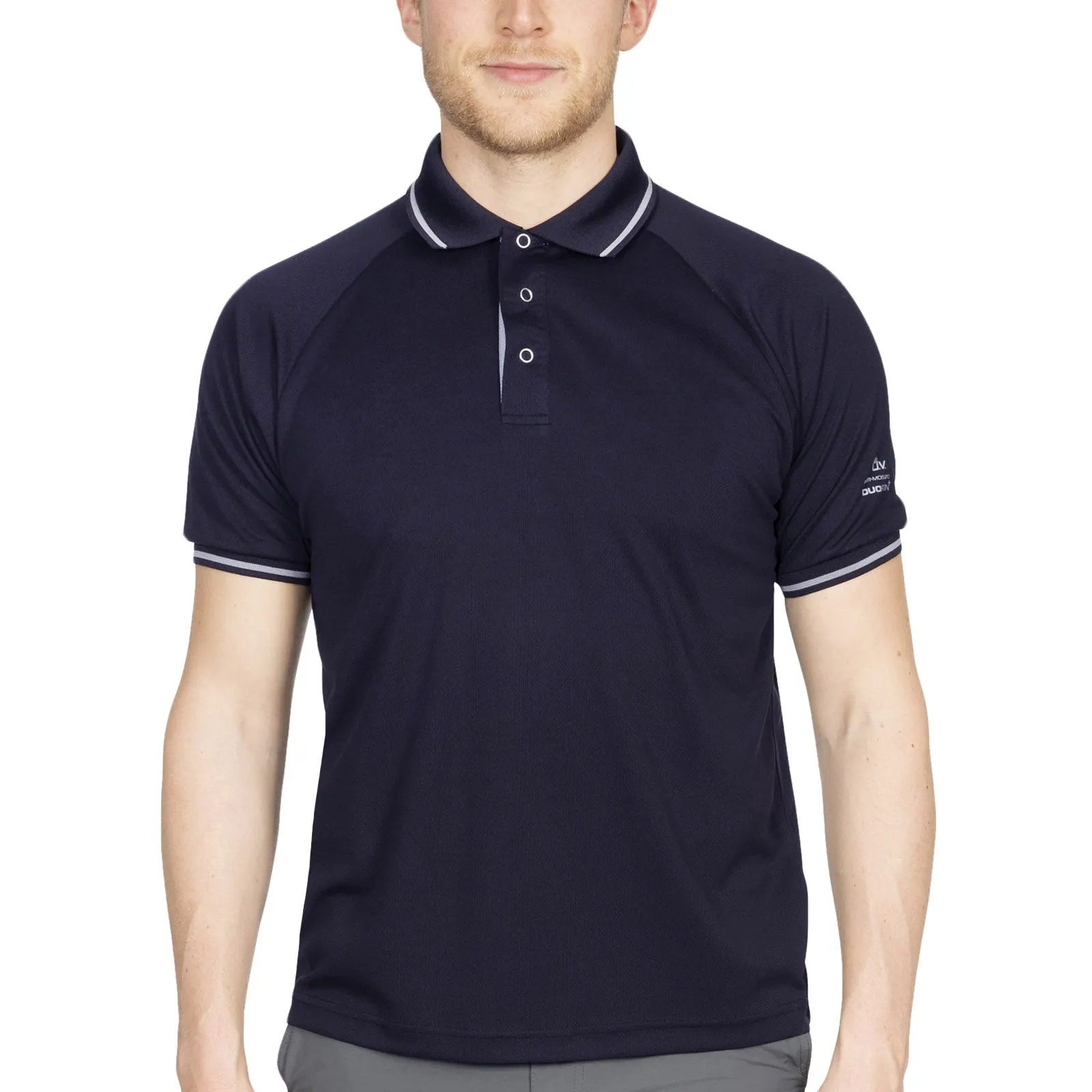 Trespass Mens Bonington Quick Dry Polo Shirt Layered Comfort Versatile Top