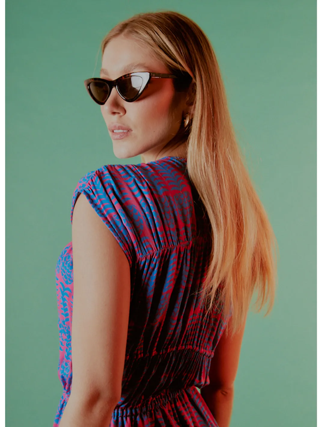HALC DRESS Vibrant Hue Comfy and Chic