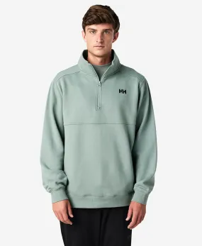 HALF ZIP FLEECE, Cactus MicroPerforated Details