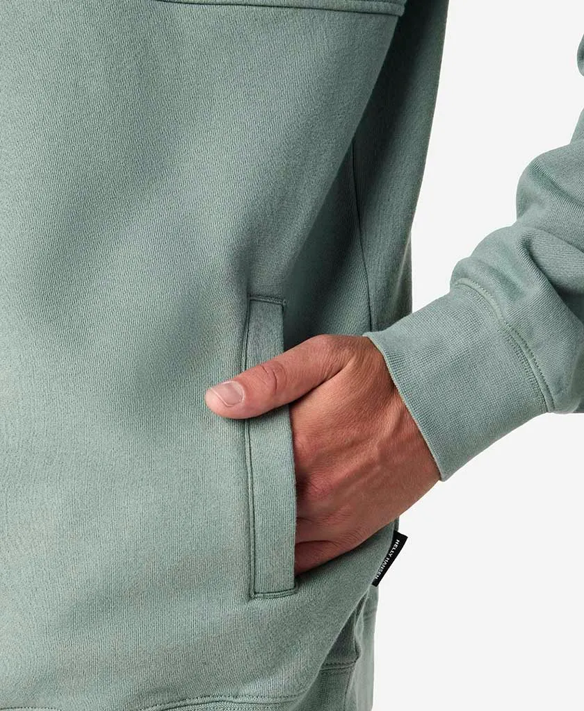 Soft Inner Lining Bound Seam Finish HALF ZIP FLEECE, Cactus