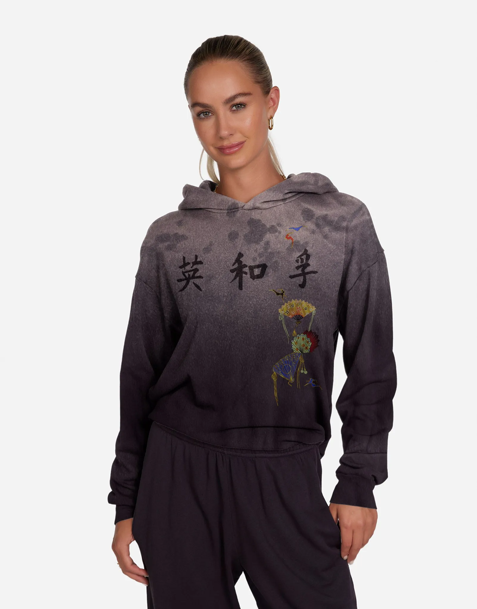 Cycling - wear Harmony Silk Fan