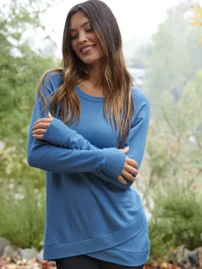 Noise Free Movement New Cut Leanna Feather Fleece Tunic