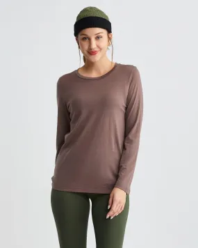 watch W's Traveler Merino LS Tee