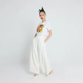 Hedi Pleated Trousers Sustainable Manufacturing Stretch Free Fit
