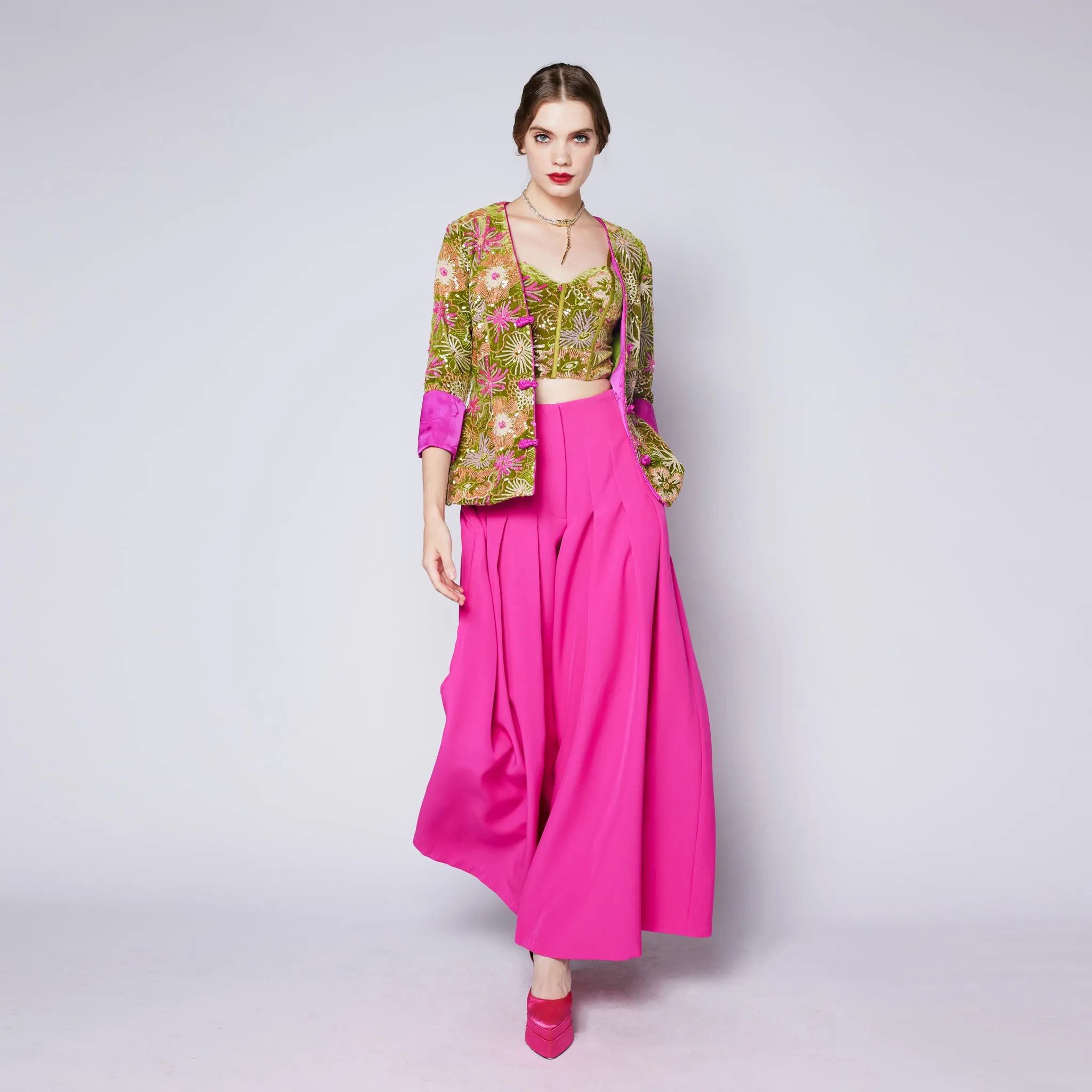 Core Item Hedi Pleated Trousers