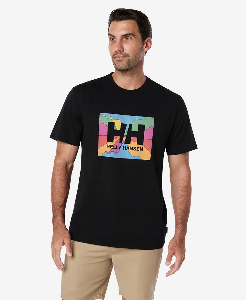 HH BOX FILL T-SHIRT, Black Summer Style