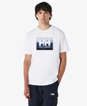 Casual Jacket Relaxed Silhouette HH BOX FILL T-SHIRT, White