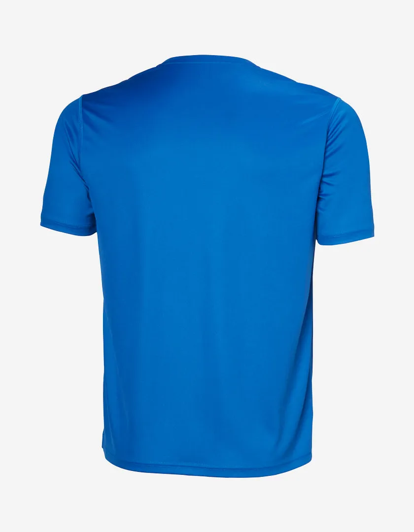 HH TECH T-SHIRT 2.0, Cobalt 2.0 Petal Sleeve Architecture LayeringFriendly Weight
