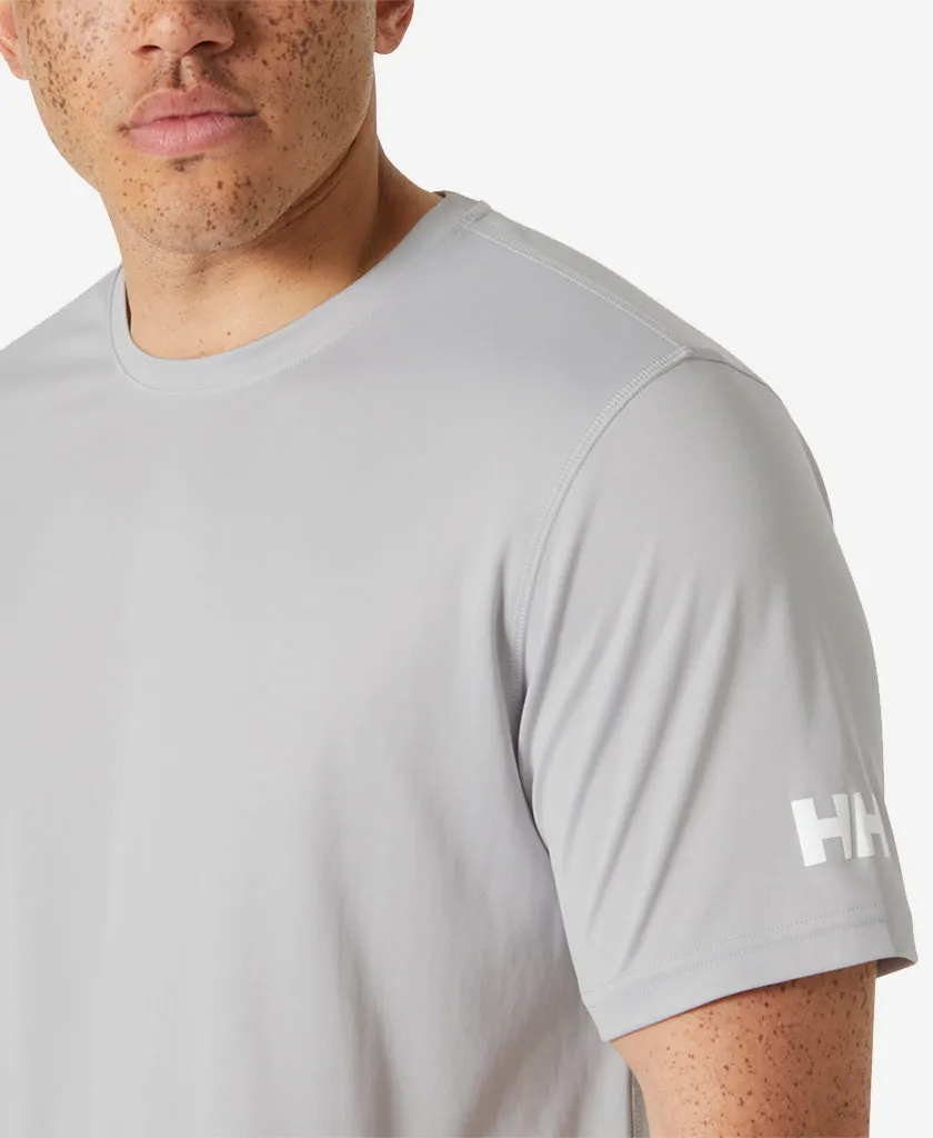 HH TECH T-SHIRT 2.0, Grey Fog ZeroWaste Pattern ComfortStretch