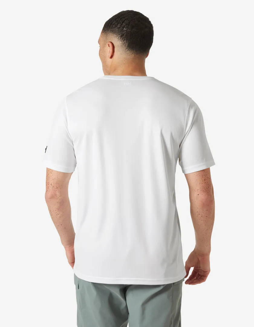 HH TECH T-SHIRT 2.0, White Anti Static Weave Technology UVProtection