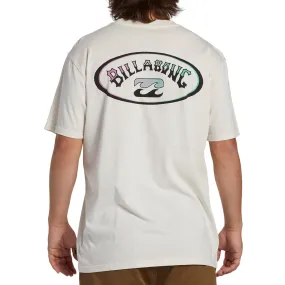 Billabong Mens Crossboards Crew Neck Cotton T-Shirt WrinkleFree Weave