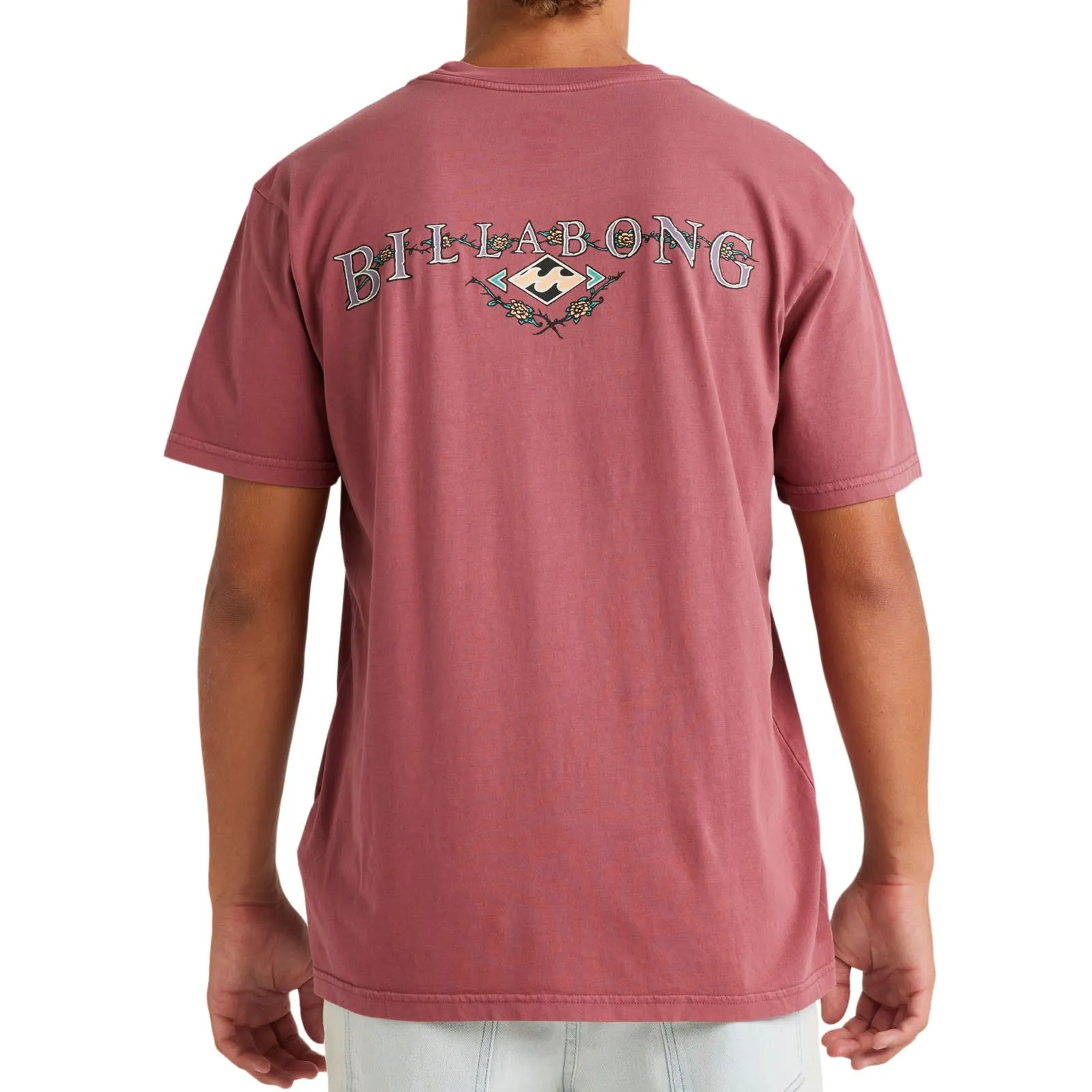 Low Impact Manufacturing Billabong Mens Crossboards Crew Neck Cotton T-Shirt