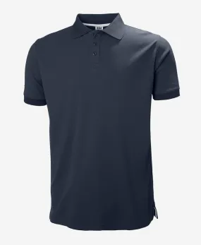 Interlock Stitch Detail LightweightDesign RIFTLINE POLO, Navy