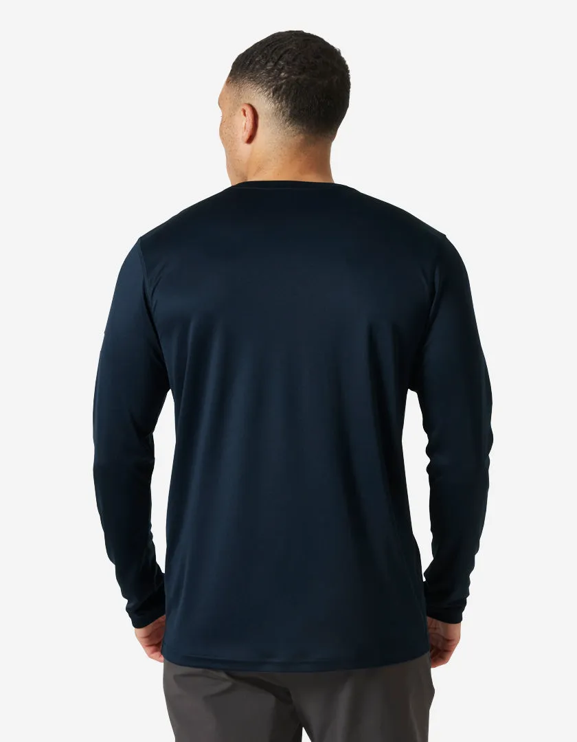 QuickDryConstruction HH TECH CREW LS 2.0, Navy