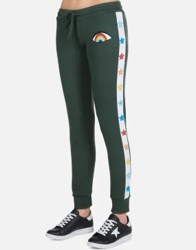 Eliza Rainbow Eye Fashion Stretch Essential Waist