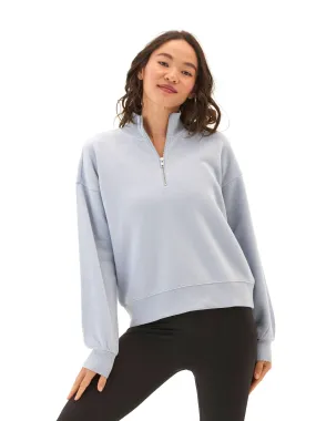 Vegan Safe Constance Tribend Fleece Half Zip Pullover