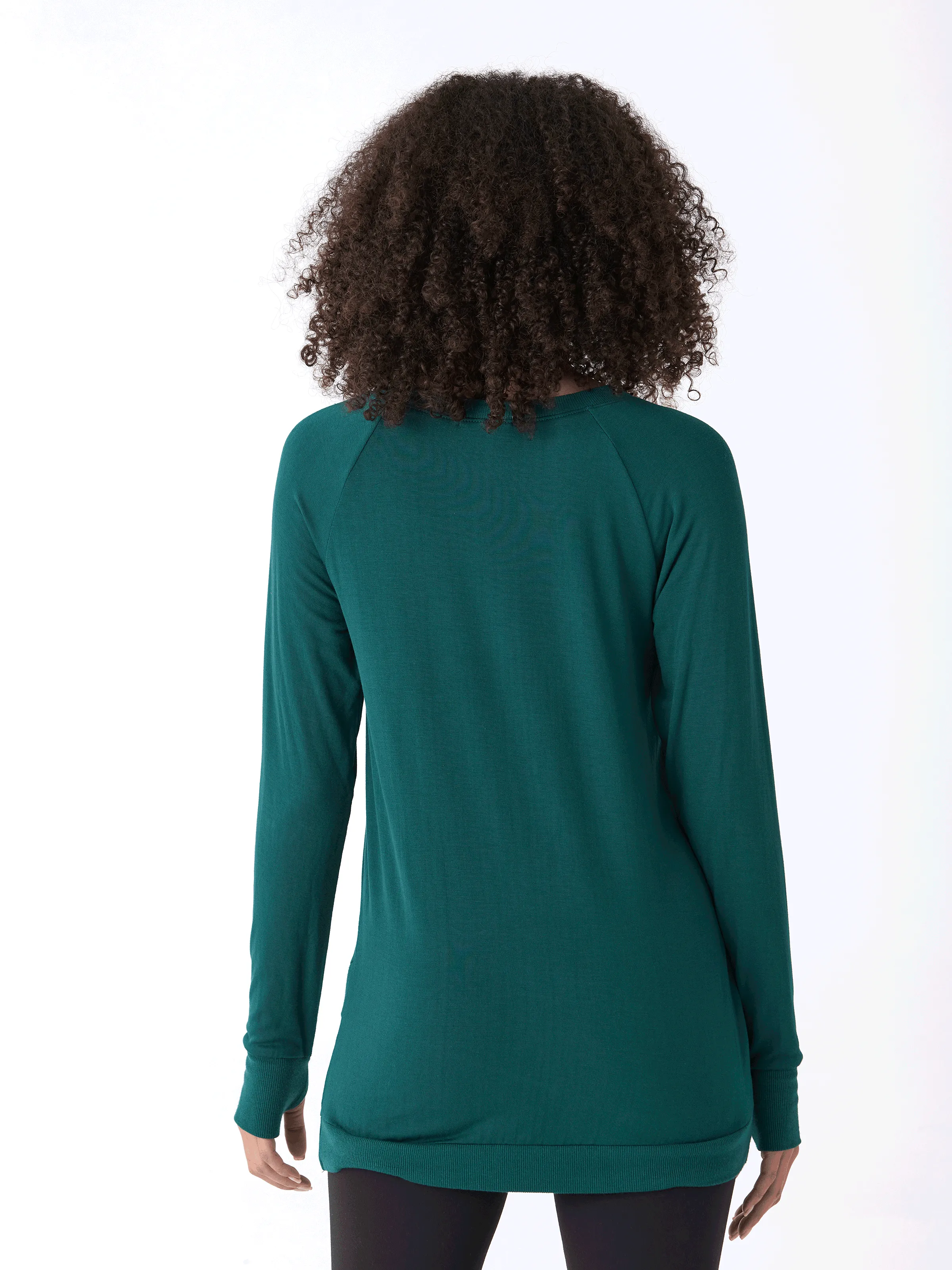 WaterResistantCoating Leanna Feather Fleece Tunic