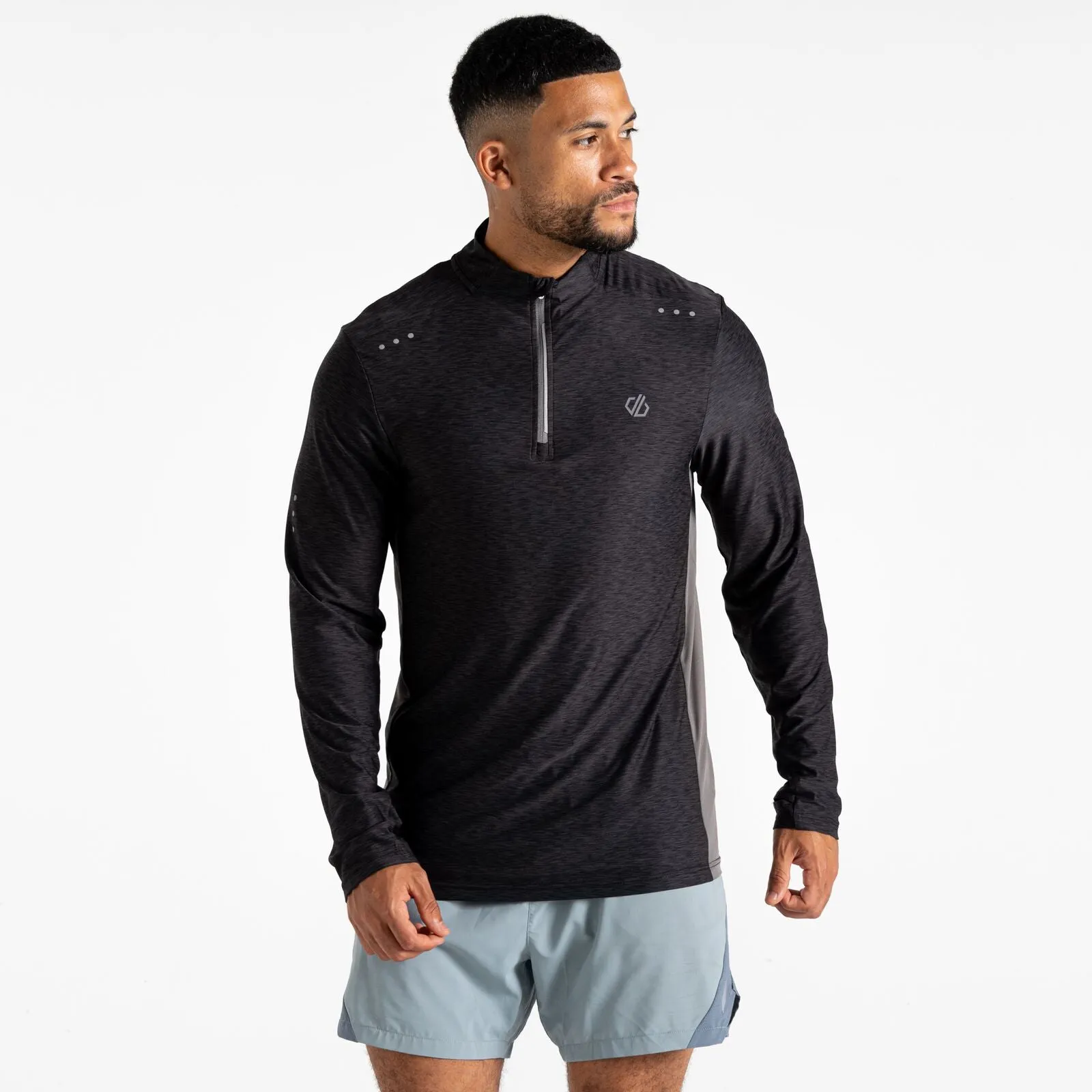 Dare 2B Mens Power Up III Short Sleeve T-Shirt Hypoallergenic Lining