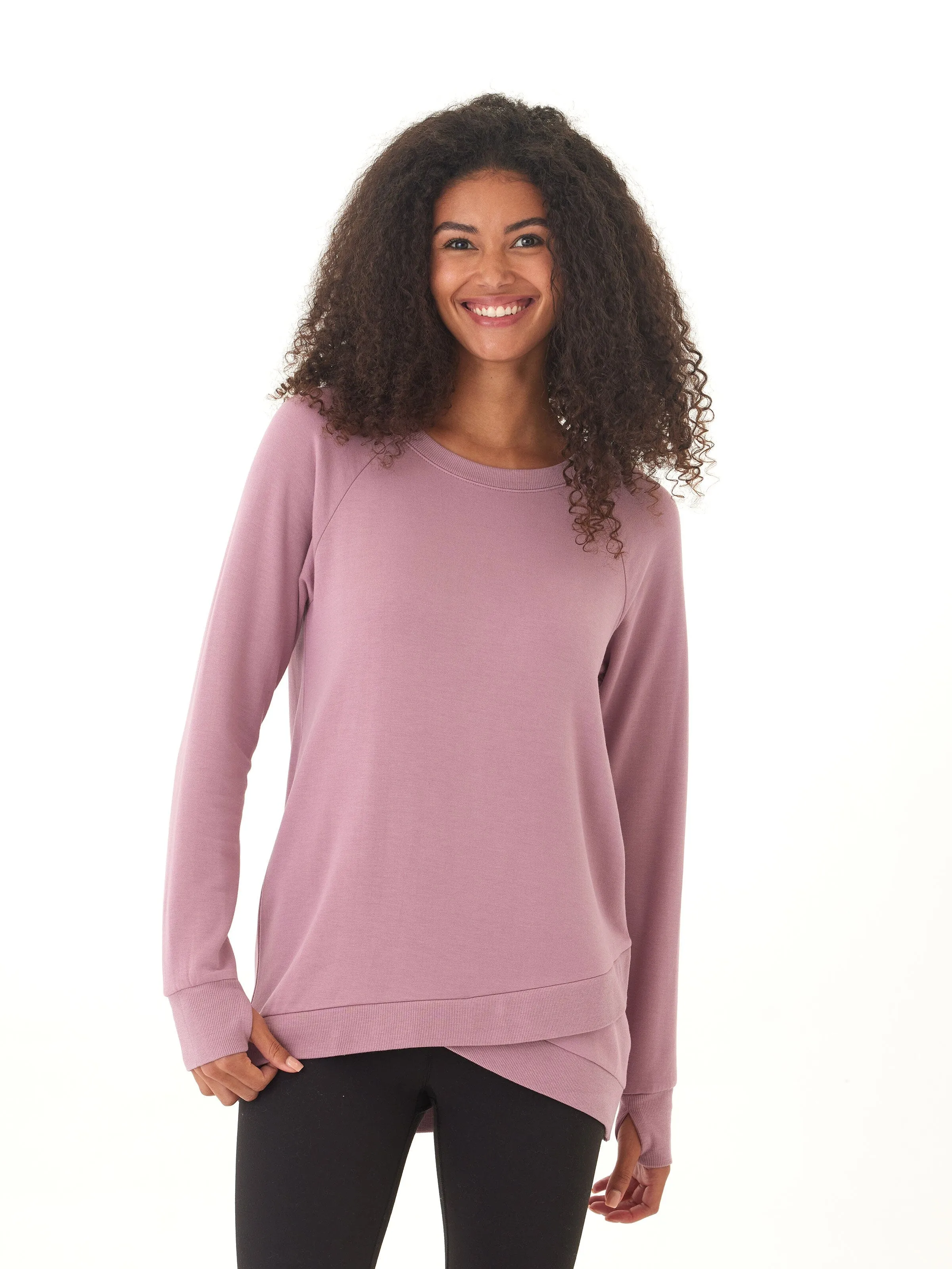 Leanna Feather Fleece Tunic Outdoor Adventure
