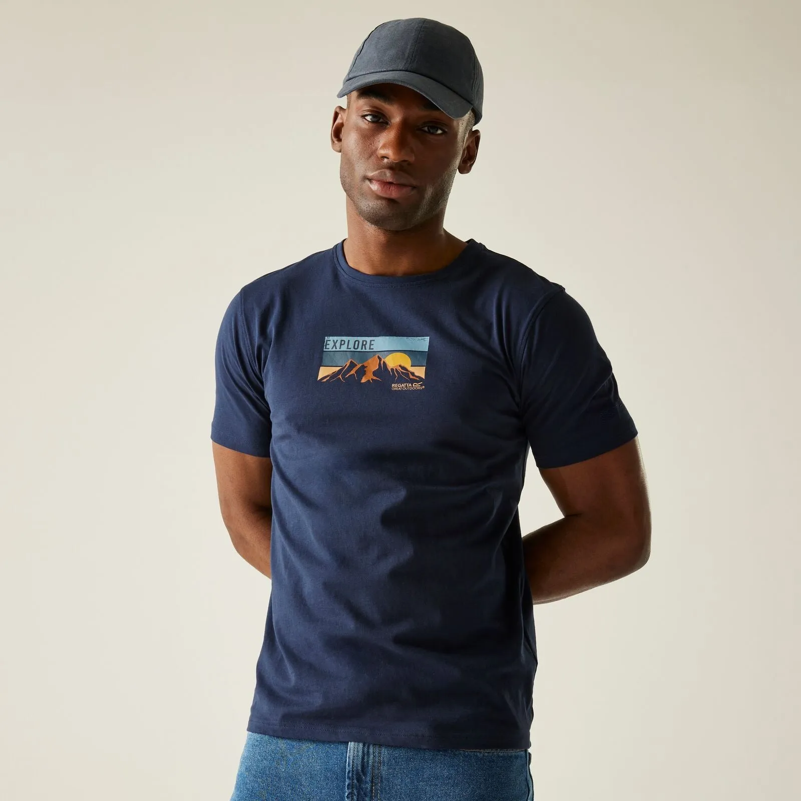 Regatta Mens Cline IX Short Sleeve T-Shirt BreathableMaterial Breathable Design