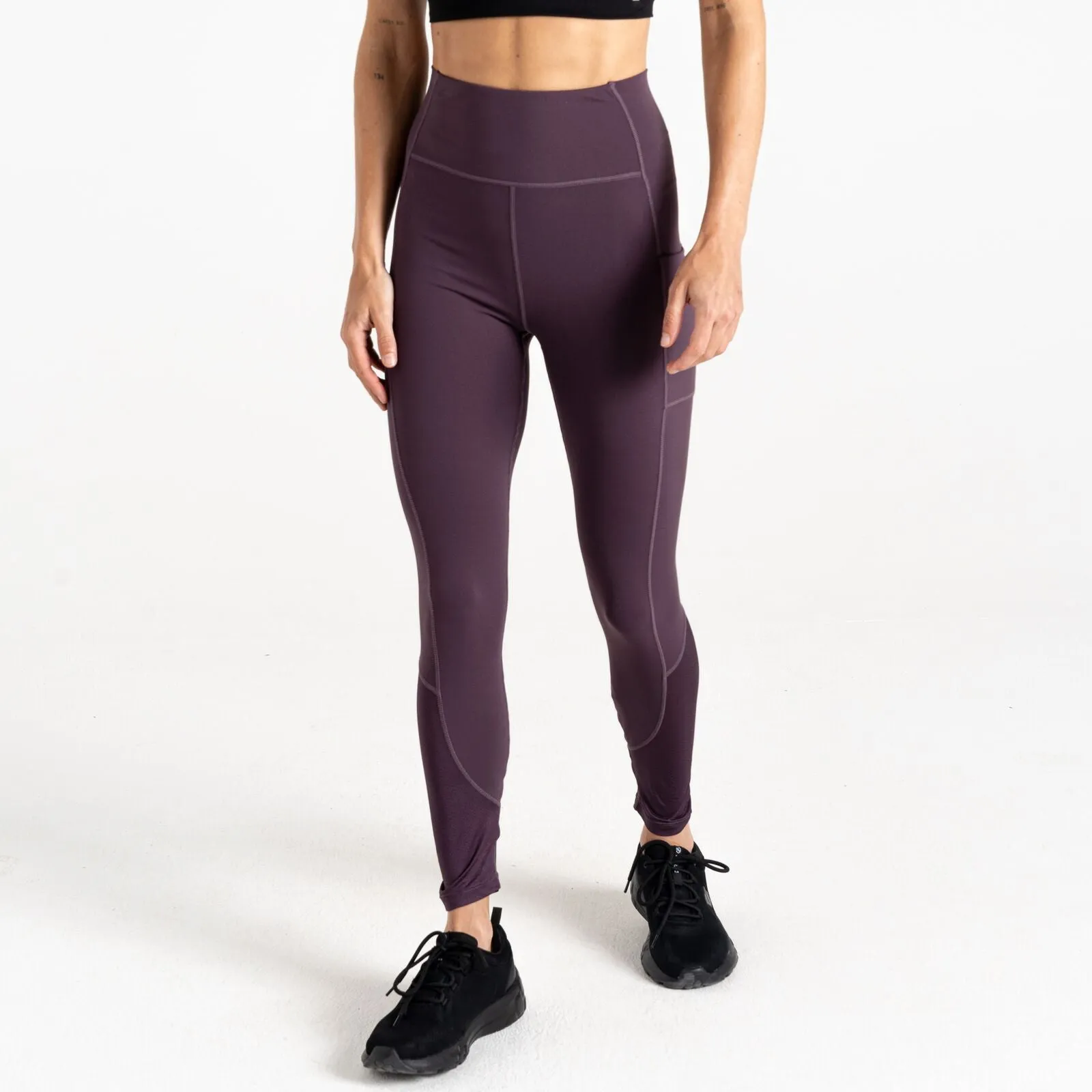 Dare 2B Womens Power Leggings Lightweight Performance Fabric Petite Size Daily Routine