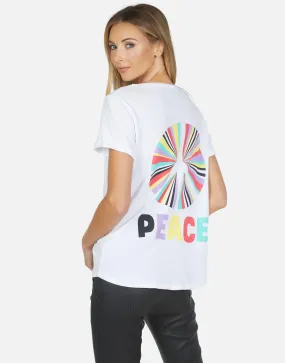 Timeless Top Iris Rainbow Ray Peace