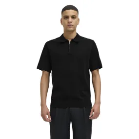 Trendy Outfit Jack & Jones Mens Blamilano Spring Knit Short Sleeve Polo Shirt
