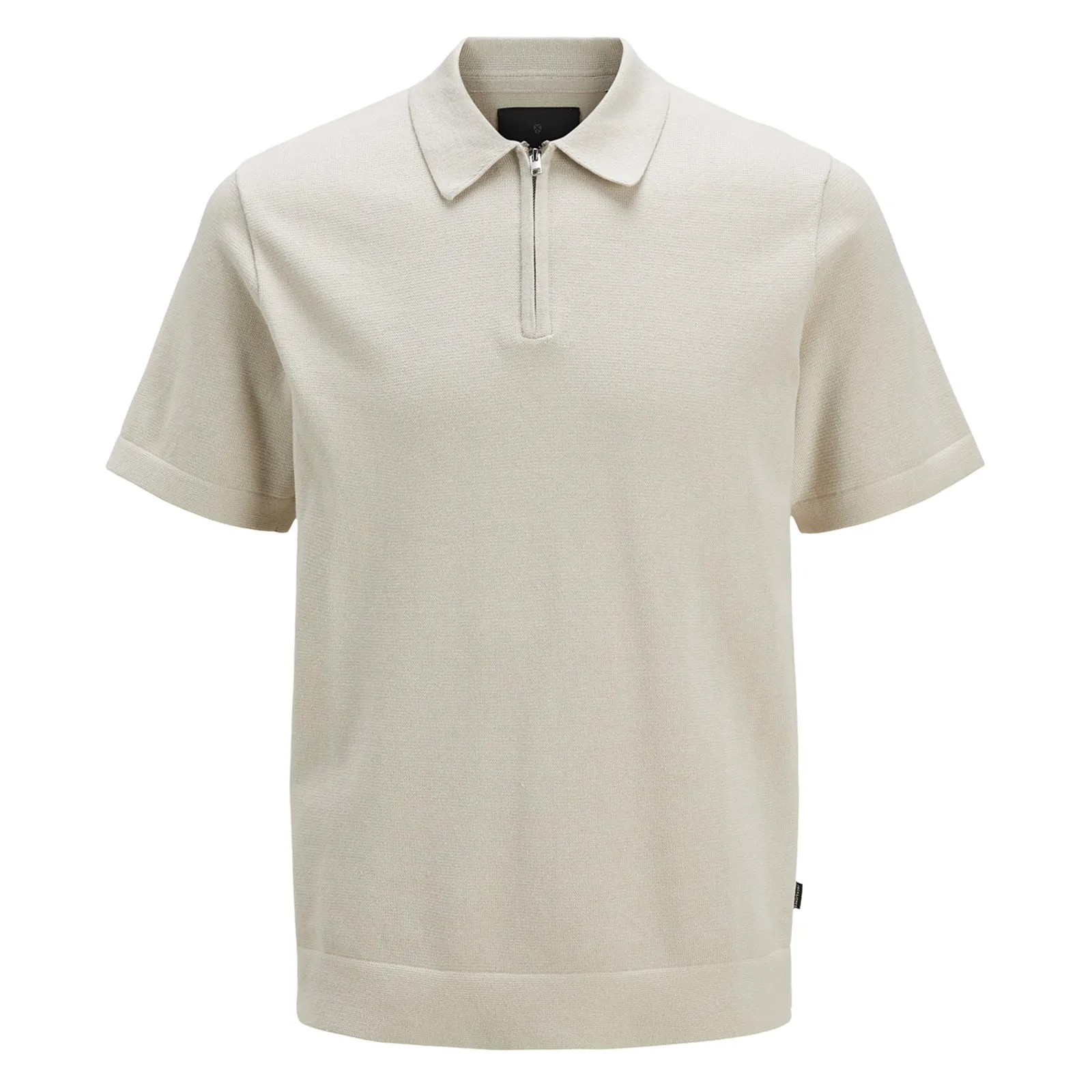 Jack & Jones Mens Blamilano Spring Knit Short Sleeve Polo Shirt PreShrunk Cotton Blend