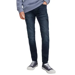 Jack & Jones Mens Liam Original AKM 004 Skinny Fit Jeans Neutral Casual Streetwear Fan