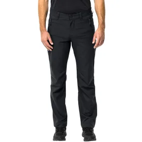 Relaxed Waist Breathable Wearable Jack Wolfskin Mens Active Track Softshell Walking Trousers - Phantom