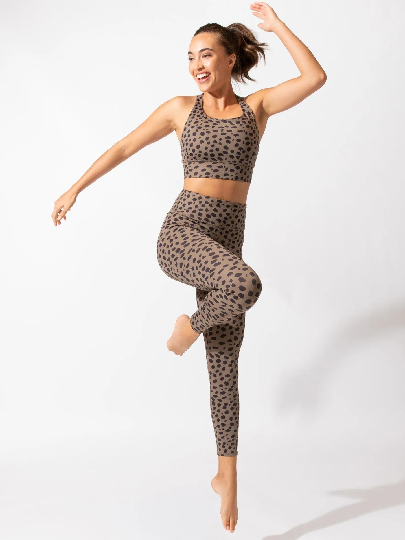 Fit For All Four Way Stretch Fabric Jackie High Rise 7/8 Sport Legging 24"