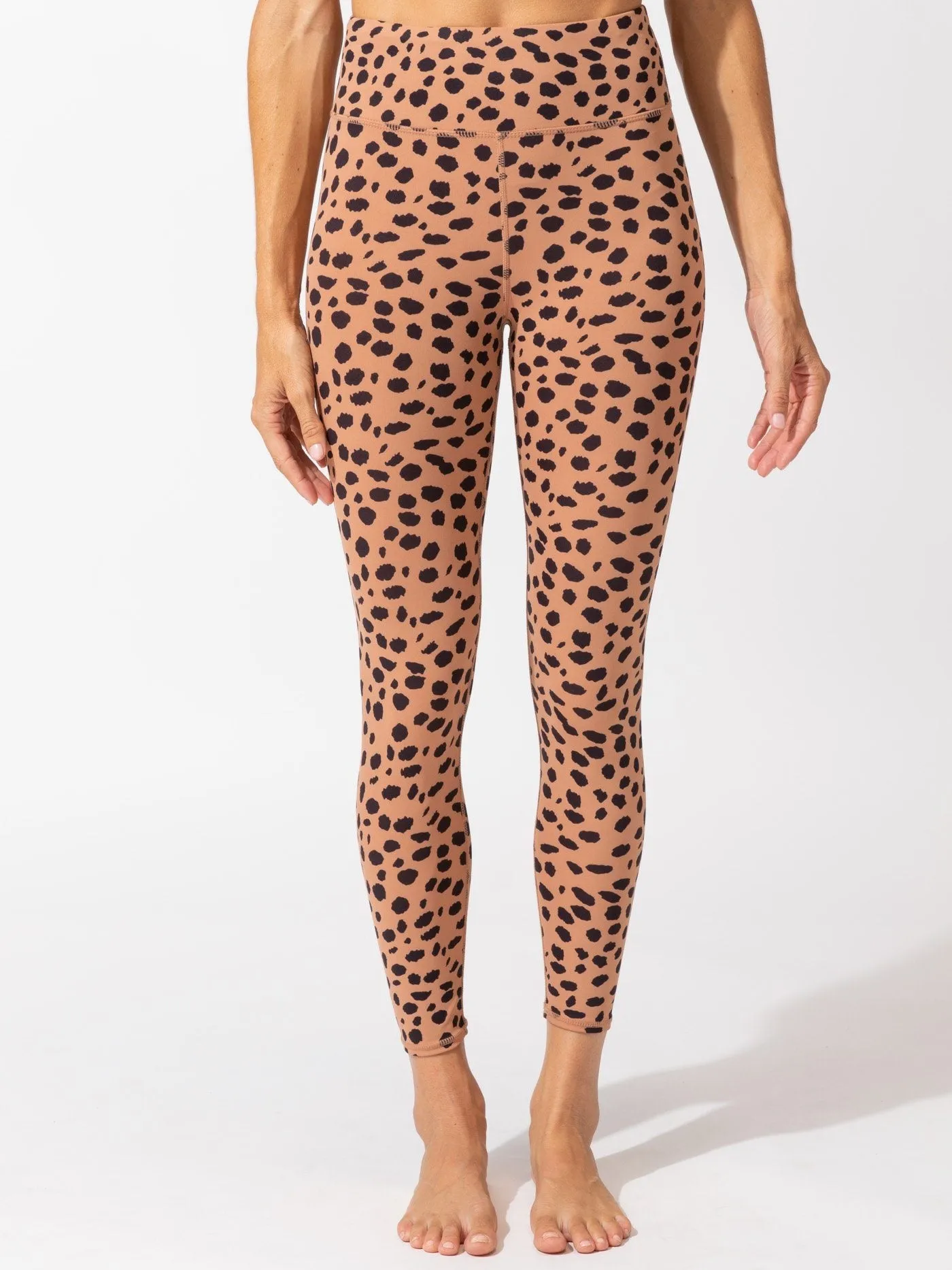 Soft Touch Fitness Training Anti Pilling Finish Jackie High Rise 7/8 Sport Legging 24"