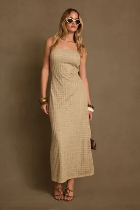 Layered Design Jazmin Light Sage Midi Dress