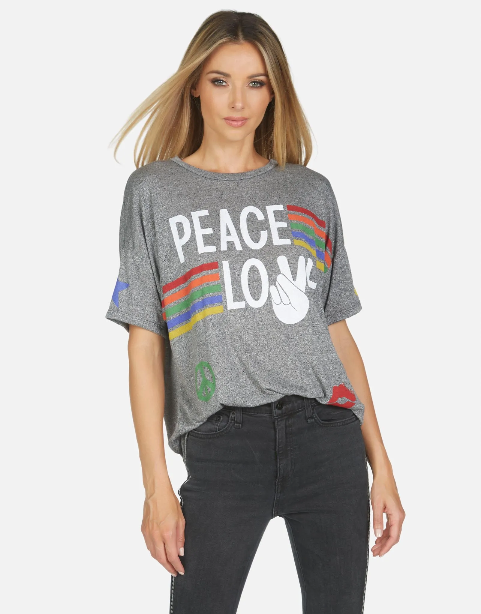 Jolene Peace Love Stripe All Season Wear spring fashion