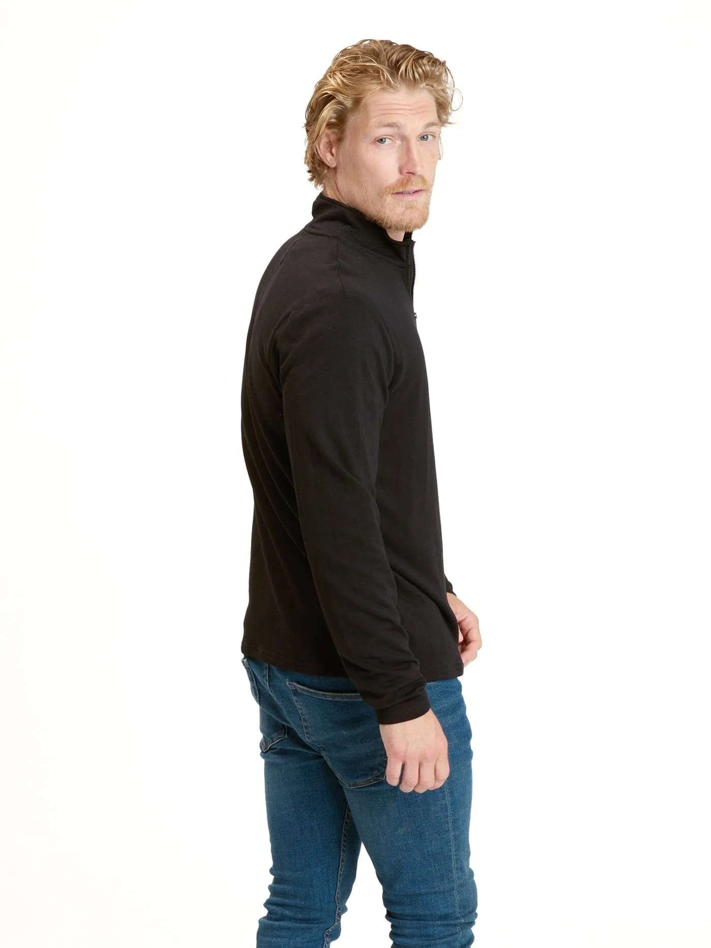 Modern Utility Kace Feather Fleece Quarter Zip